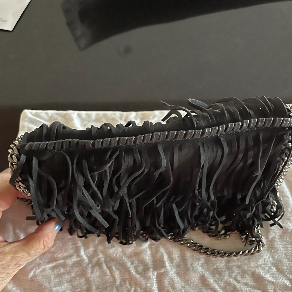 STELLA McCARTNEY RARE FRINGED BAG💝HP - Picture 11 of 15